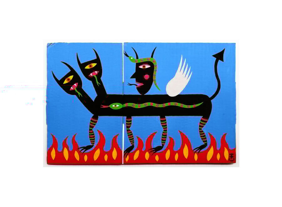 Image of SNAKEY DEVIL RIDES AGAIN