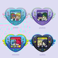 Image 4 of Heart Ship Keychains/Stickers 