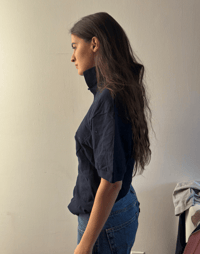 Image 3 of  Diamond Polo Navy