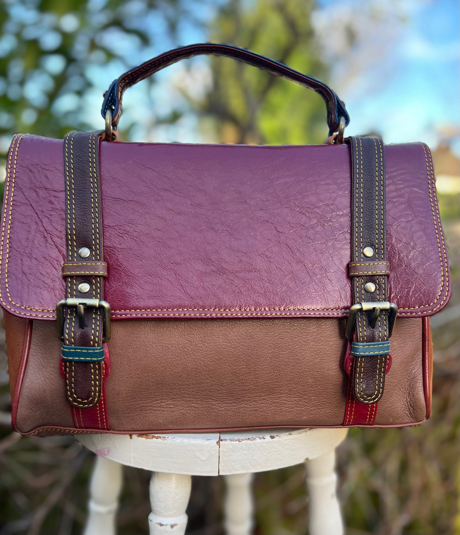 Image of iPad-Size Top Handle Bag #50A