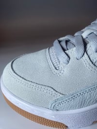 Image 7 of Jordan flight court shoes natural gray and navy