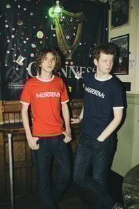 Image 2 of Logo Ringer Tees (Red & Navy)