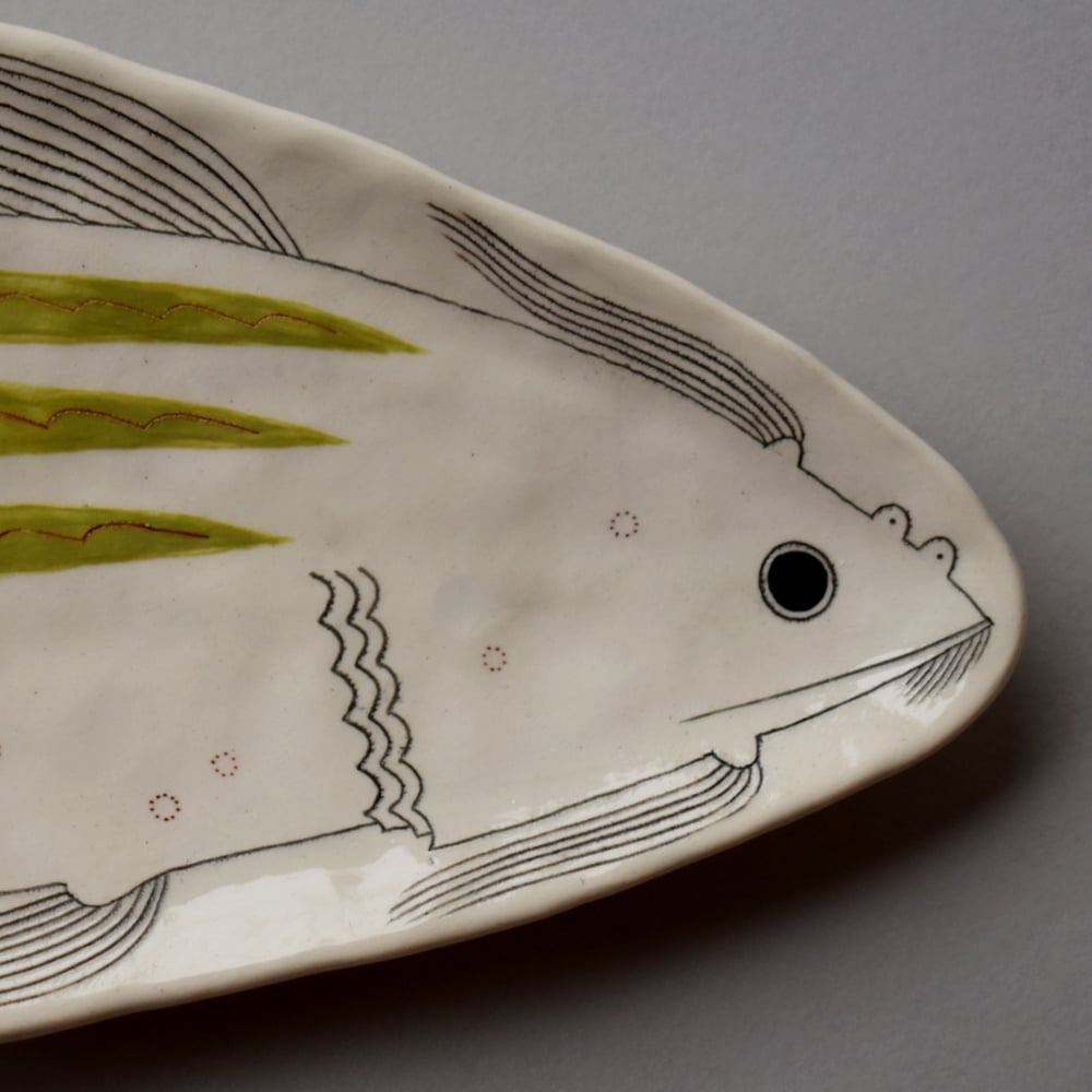 Image of Spotted Fish Plate