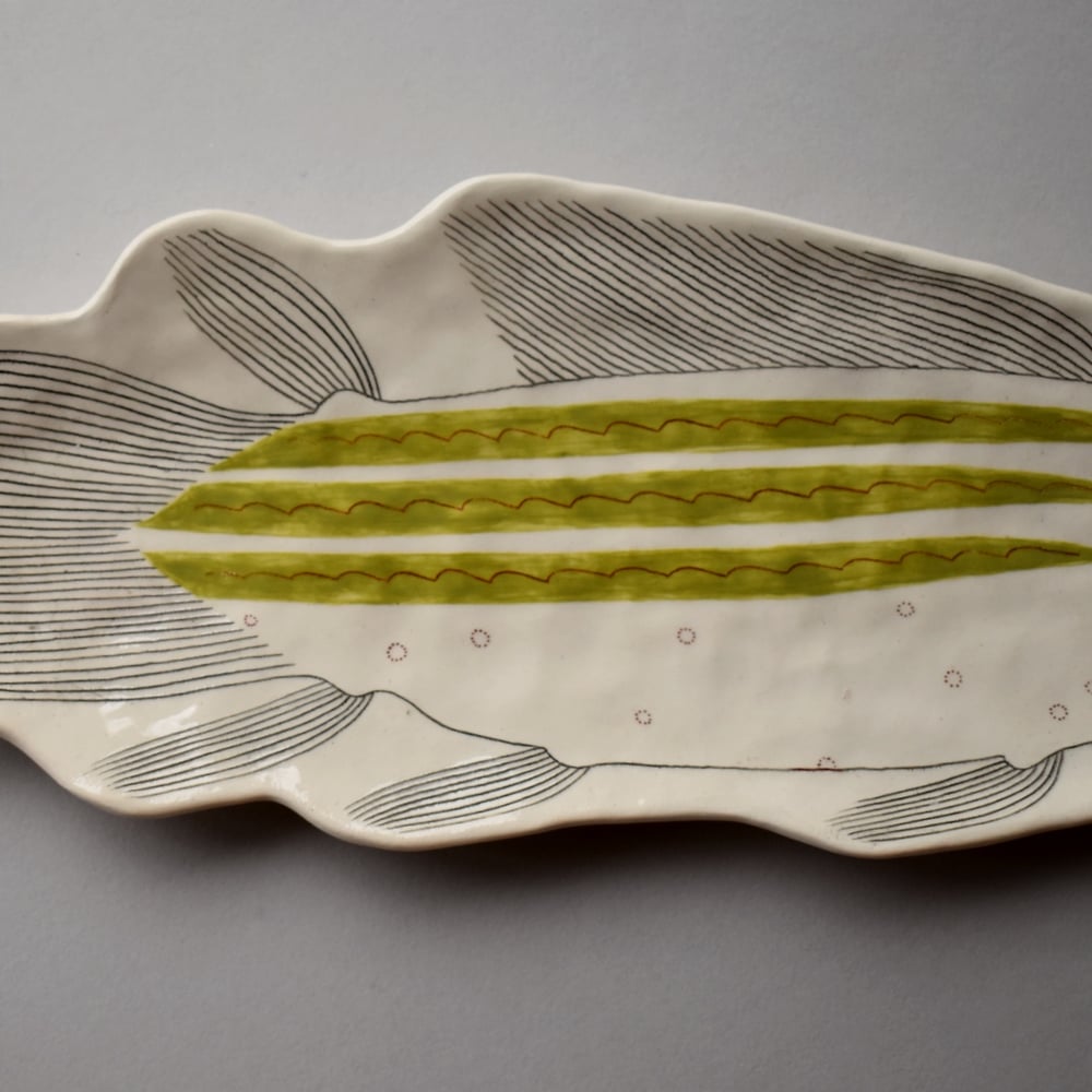 Image of Spotted Fish Plate