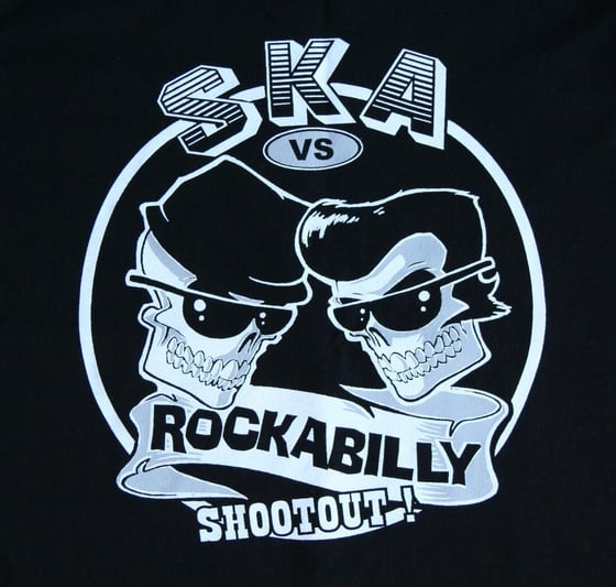 Image of Ska Vs Rockabilly Ladies & Guys T-Shirt