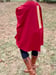 Image of 100% Wool & Mudcloth Winter Cape #2