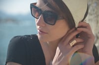 Image 1 of Bague Coquelicot / Poppy Ring