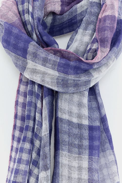 Image of 1- Bufanda Servo lila/rosa