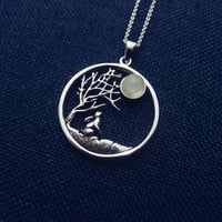 Image 1 of Reserved for Joy ~ Silver Hare Necklace