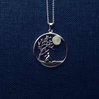 Image 2 of Reserved for Joy ~ Silver Hare Necklace