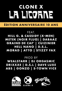 Image 3 of CLONE X - "La Licorne" (LP)