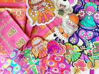 Image 2 of Christmas Mystery Bag - fabrics, stickers and more!