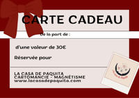 CARTE CADEAU 30€