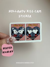 Hollanov Kiss Cam Stickers Heated Rivalry