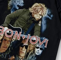 Image 2 of Vintage Bonjovi Tshirt Large