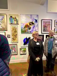 Image 2 of Bee in Iris