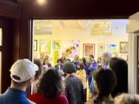 Image 3 of Bee in Iris