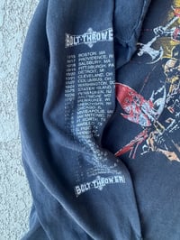 Image 4 of VINTAGE BOLTH THROWER 1991 USA TOUR SHIRT 