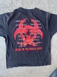 Image 3 of Vintage Biohazard tour shirt XL