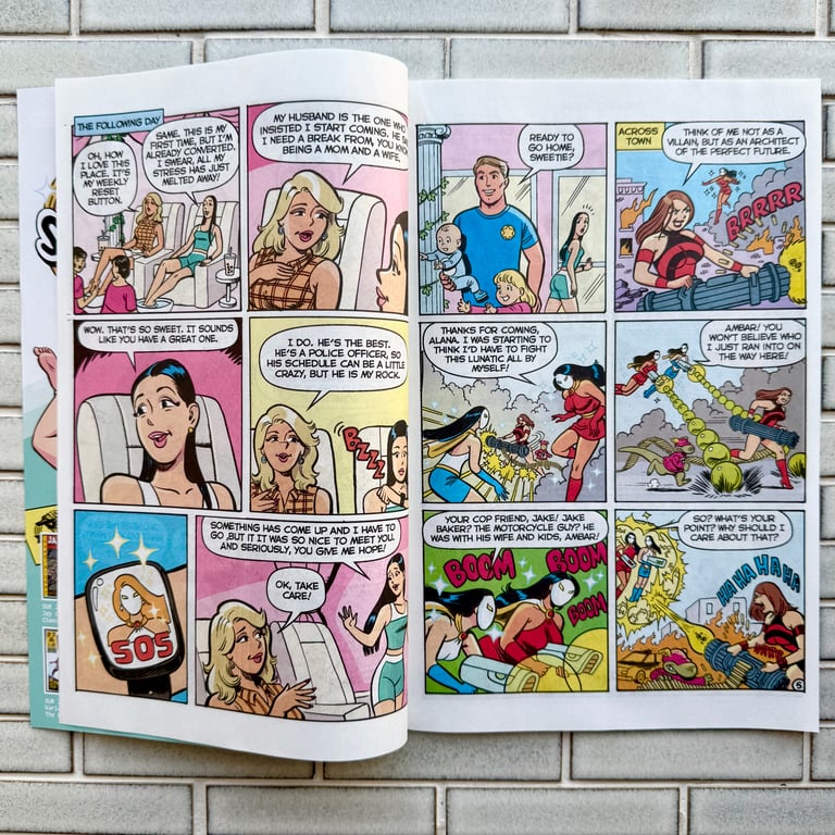 Santos Sisters by Greg & Fake (ISSUE #10 OUT NOW!) Image 2