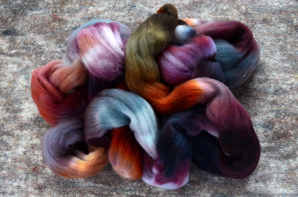 Image of "Trifle" Hand-dyed Limited Edition American Wool Blend - 4 oz.