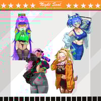 Image 1 of CARS WAIFUS / STICKERS