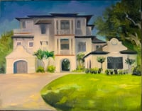 Image 3 of Custom House Portrait 11 x 14 inches 