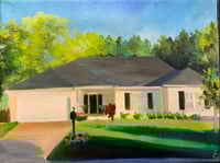 Image 3 of Custom House Portrait - 16 x 20