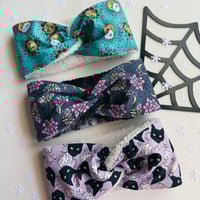 Sherpa Lined Ear Warmer Headwraps Options 1