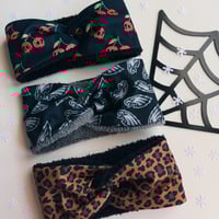 Sherpa Lined Ear Warmer Headwraps Options 3