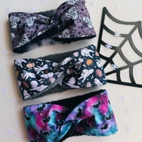 Sherpa Lined Ear Warmer Headwraps Options 5