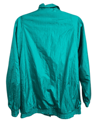Image 2 of Solid Green Track Jacket