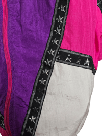 Image 3 of Color Block Star Track Jacket
