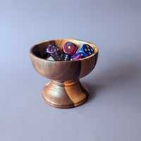 Image 1 of Small Goblet/Grail - Cherry and Walnut