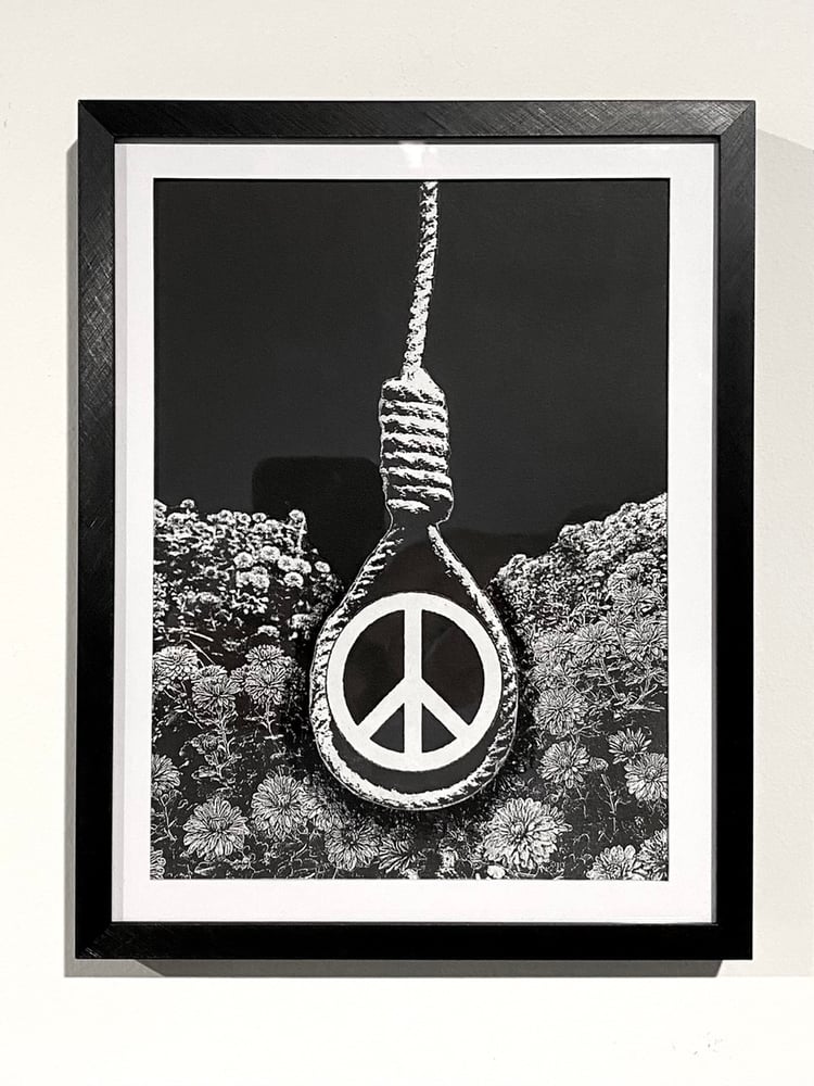 Image of 'peaceful exit' original collage