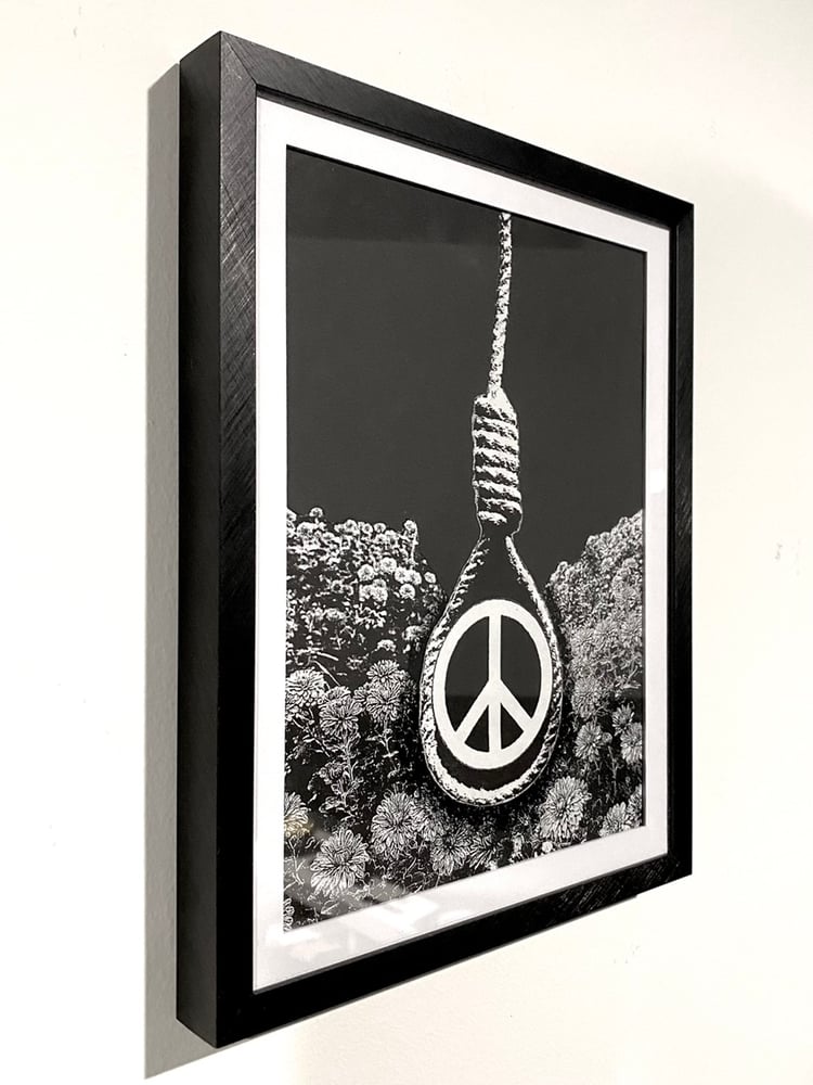 Image of 'peaceful exit' original collage