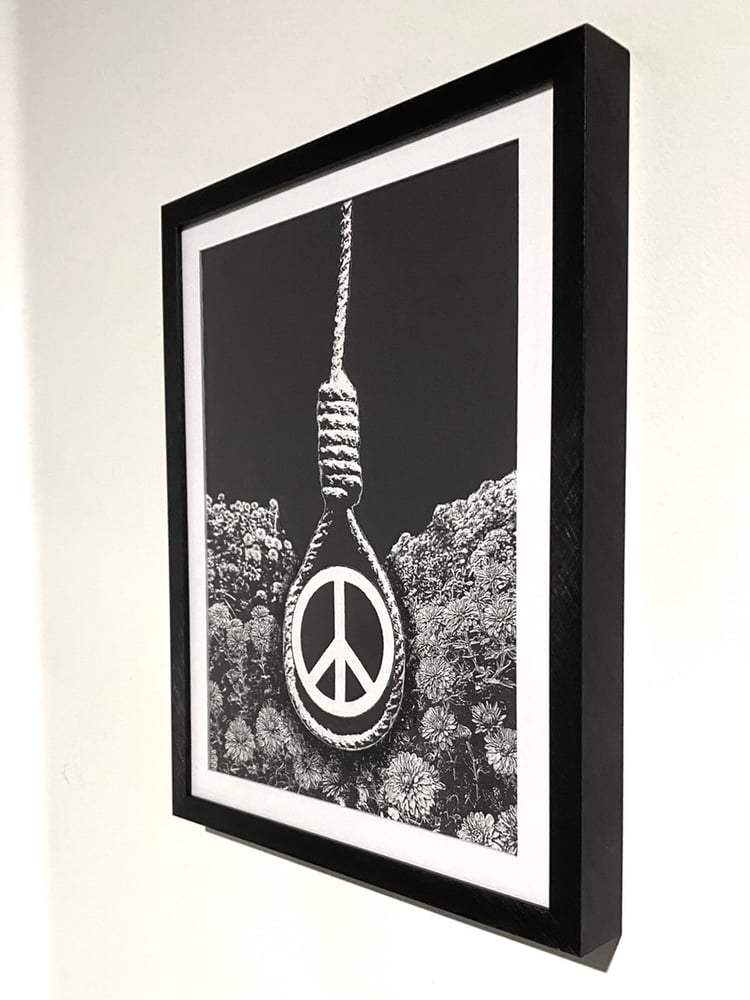 Image of 'peaceful exit' original collage