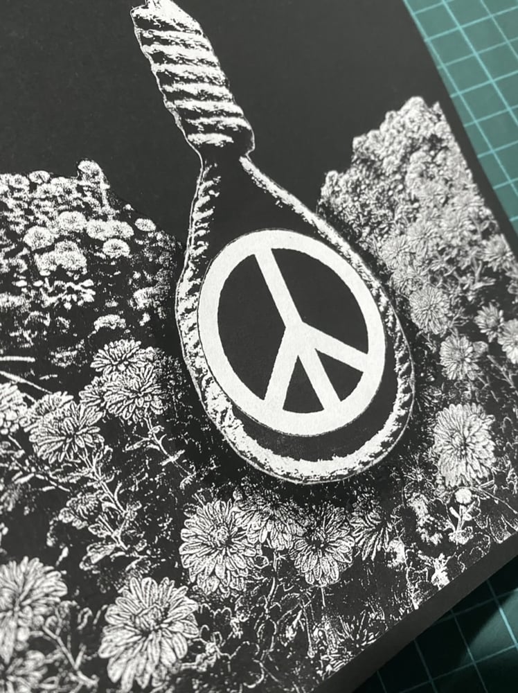 Image of 'peaceful exit' original collage