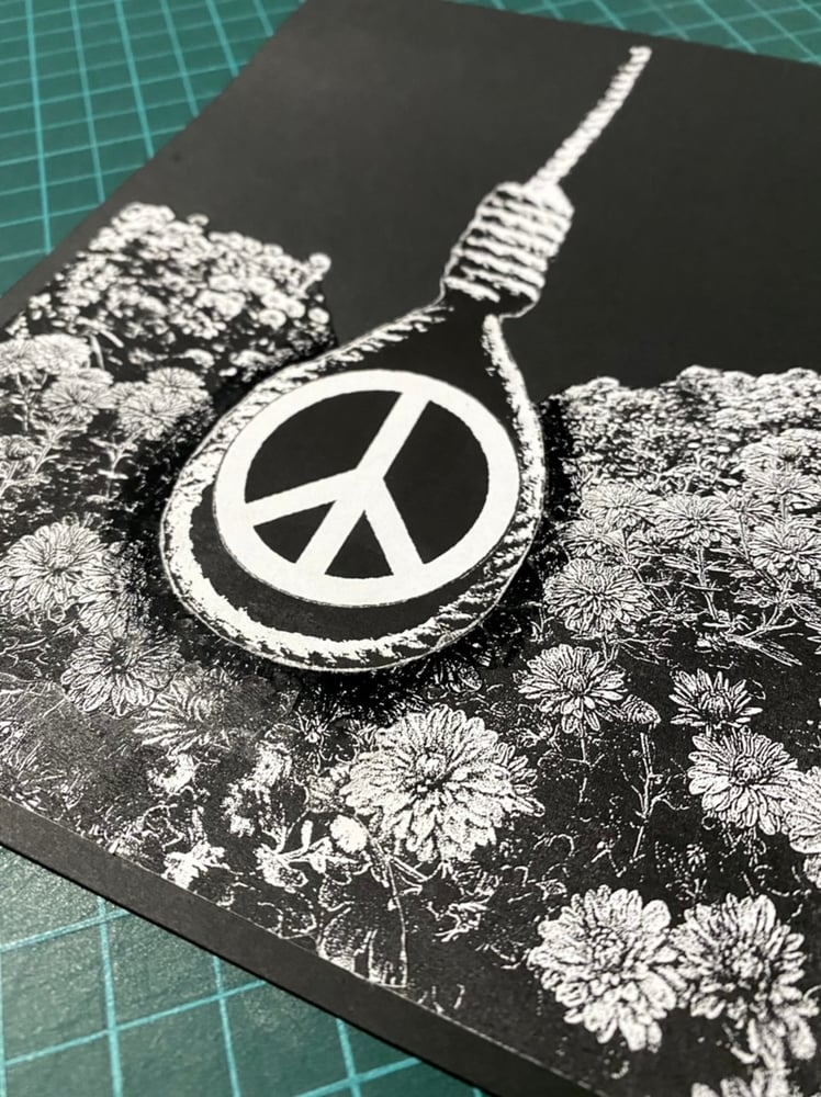 Image of 'peaceful exit' original collage