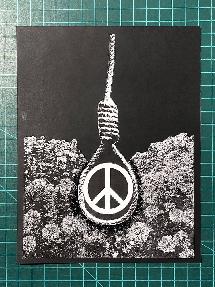 Image of 'peaceful exit' original collage