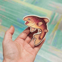 Image 2 of Brown Trout - Sticker