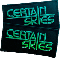 CERTAIN SKIES Logo Patch