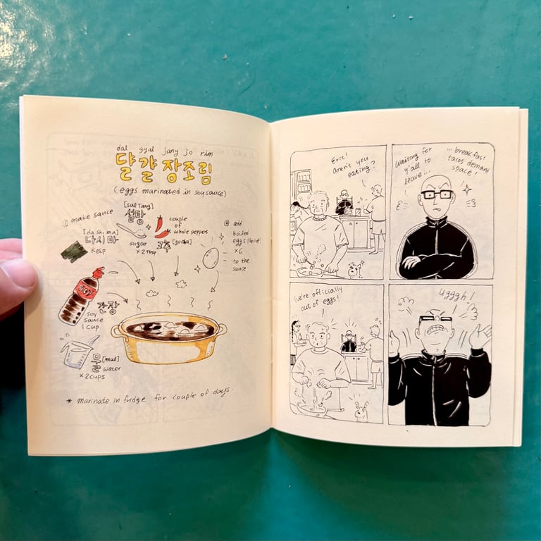 Korean Pennsylvanian Cooking Comics: Egg by Sungyoon Choi & Eric Watkins Image 3