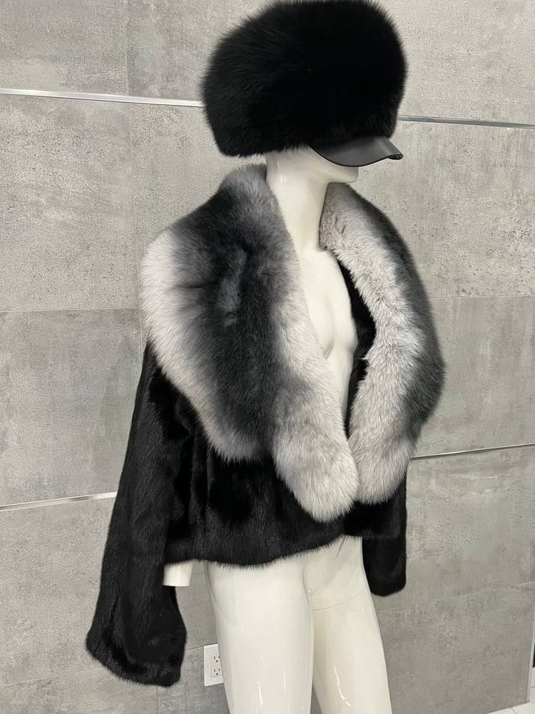 Image of MINK X FOX BOMBER