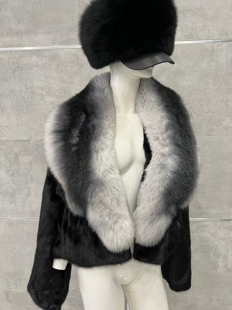 Image of MINK X FOX BOMBER