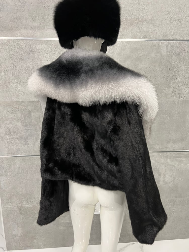 Image of MINK X FOX BOMBER