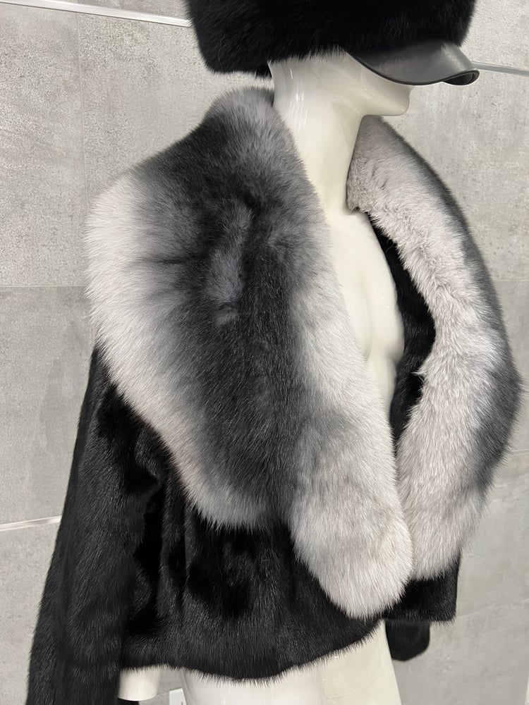 Image of MINK X FOX BOMBER