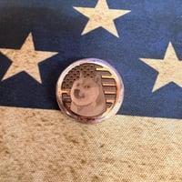 Image 4 of American DOGE Silver Crypto Button