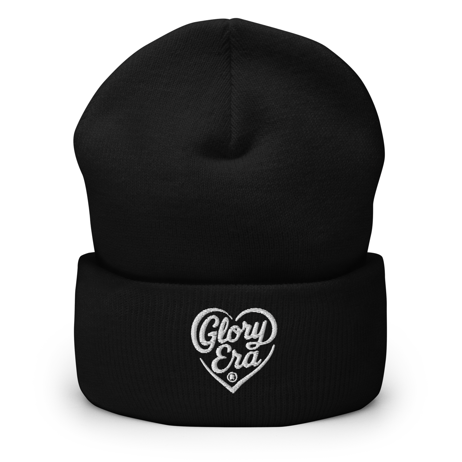 Image of GLORYERA® Heartmark BEANIE (BLACK/WHITE)