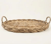 Image 1 of Rattan Oval Tray